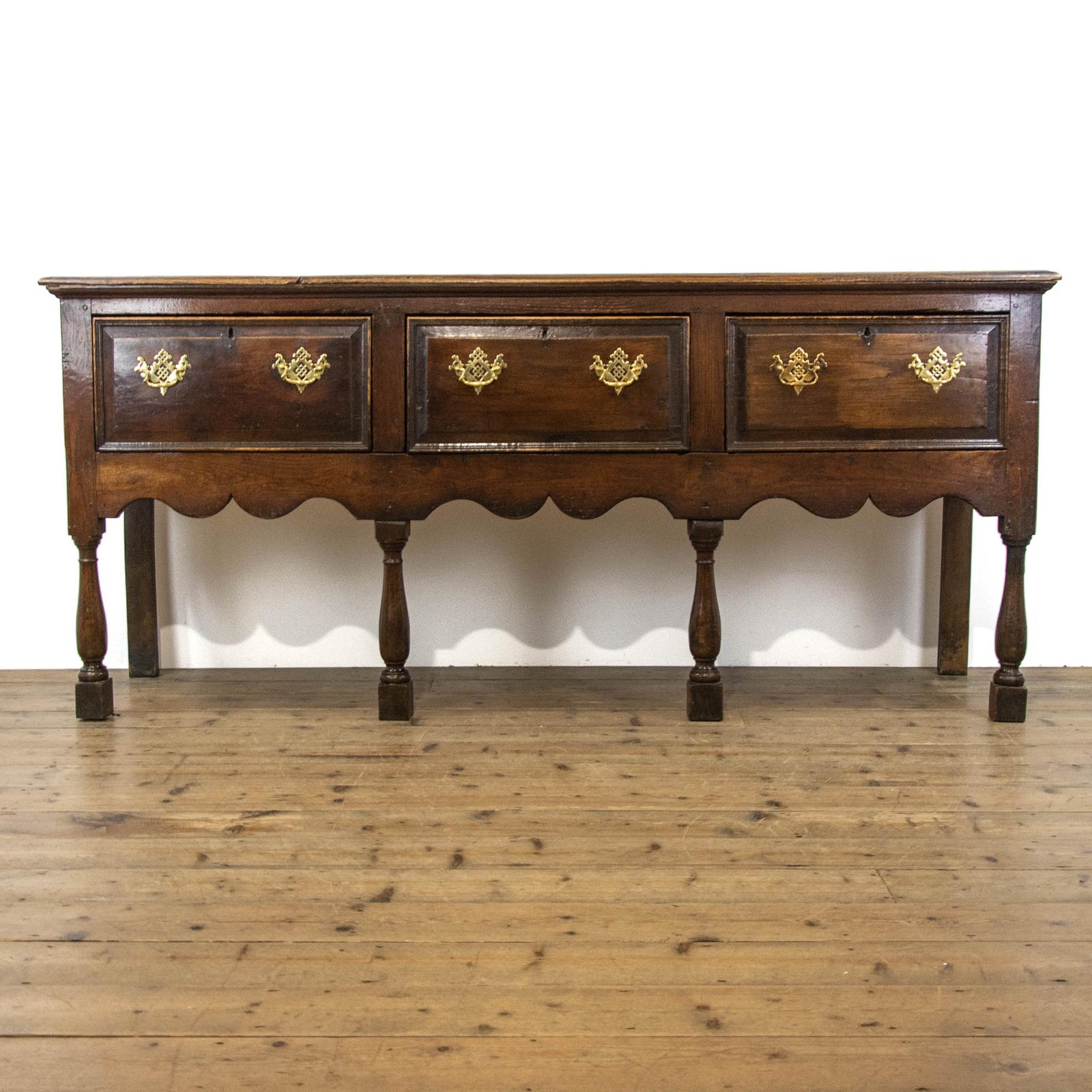 18th Century Antique Oak Dresser Base (1 of 11) 18th Century Antique Oak Dresser Base (1 of 11)