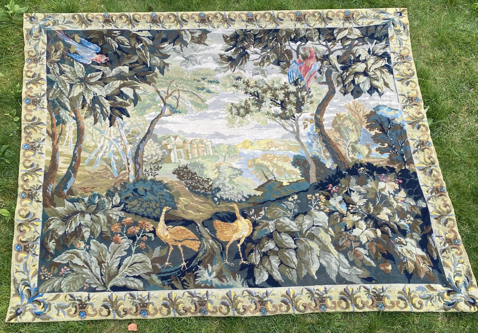 Large Needlepoint Tapestry (1 of 4) Large Needlepoint Tapestry (1 of 4)