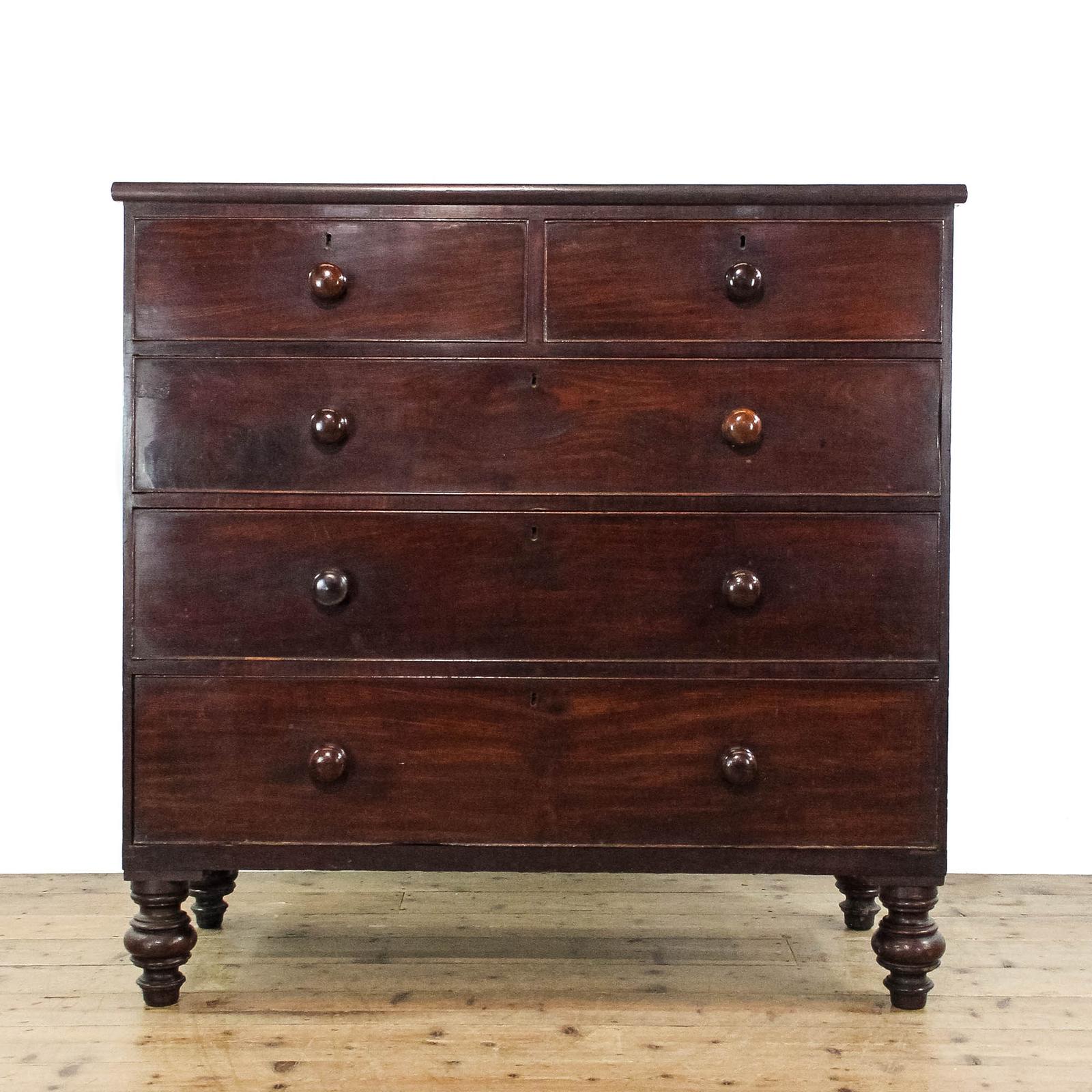 Antique 19th Century Mahogany Chest of Drawers (1 of 9) Antique 19th Century Mahogany Chest of Drawers (1 of 9)