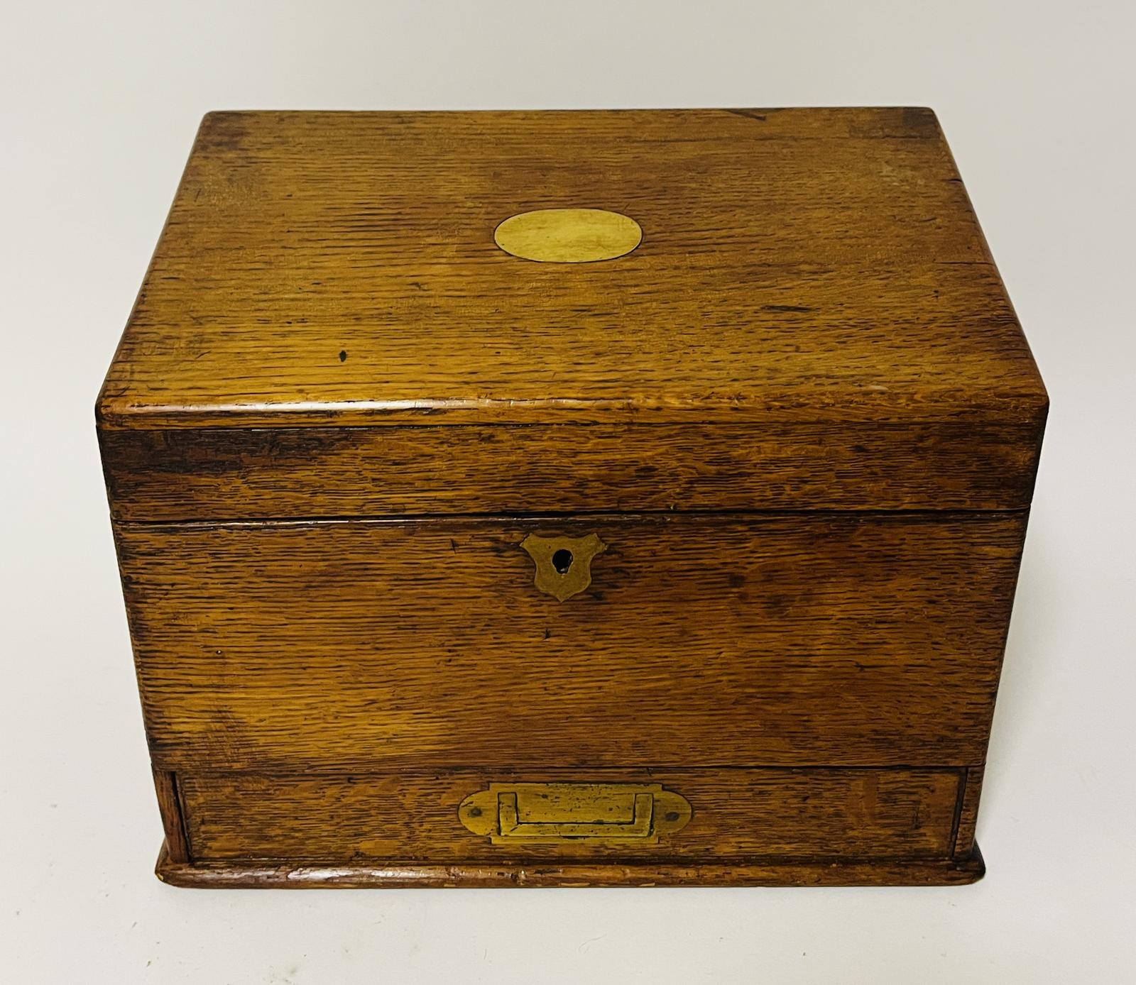 Antique Oak Stationery Box (1 of 13) Antique Oak Stationery Box (1 of 13)