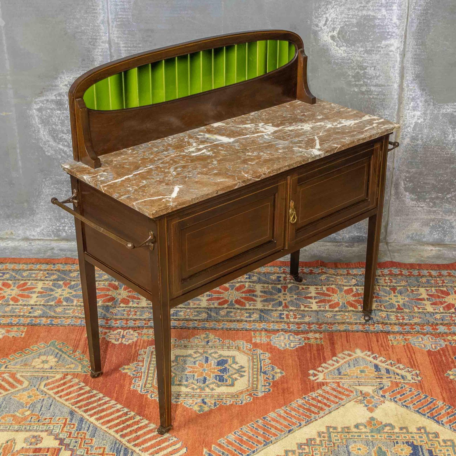 Edwardian Mahogany Washstand (1 of 14)