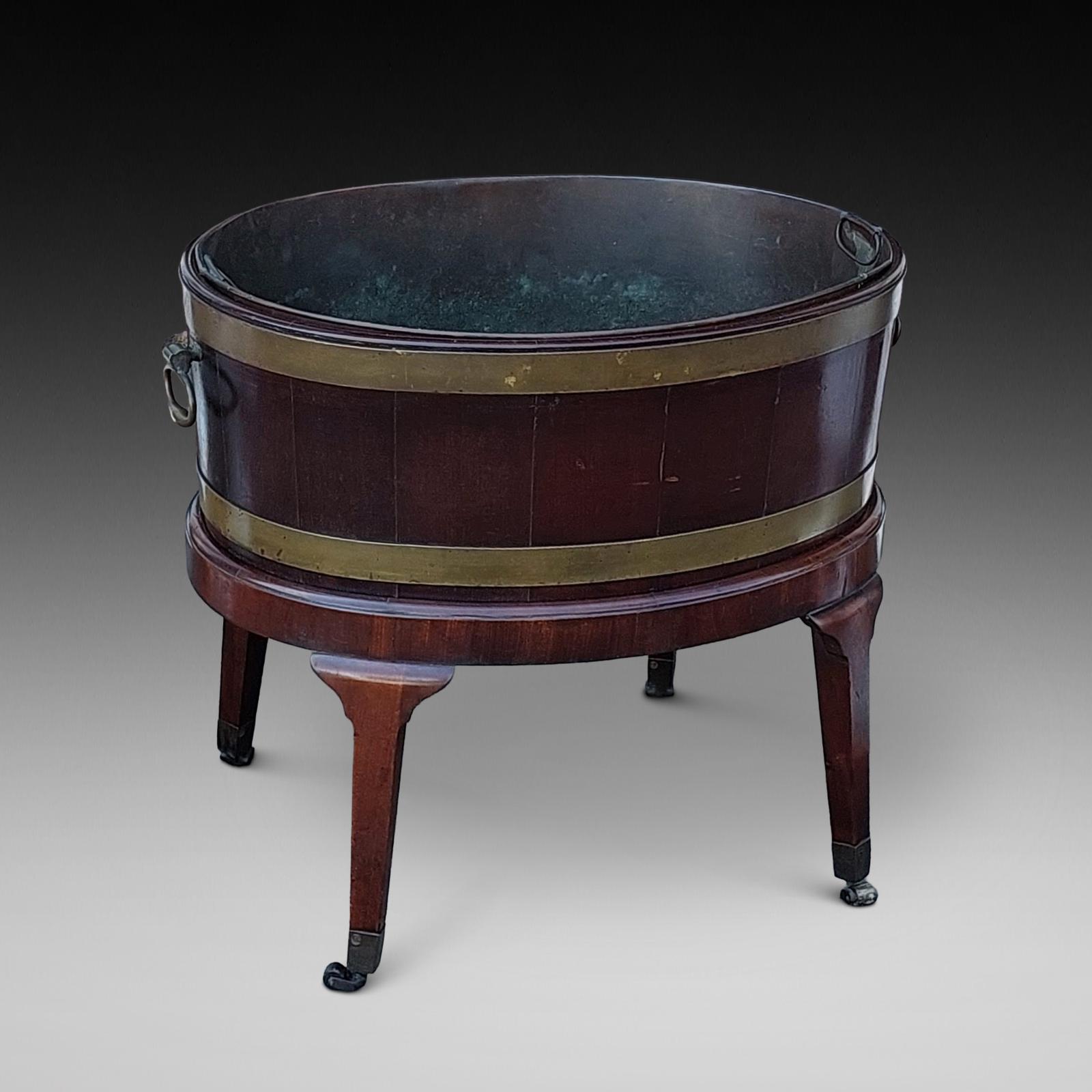George III Oval Brass Bound Wine Cooler (1 of 10) George III Oval Brass Bound Wine Cooler (1 of 10)