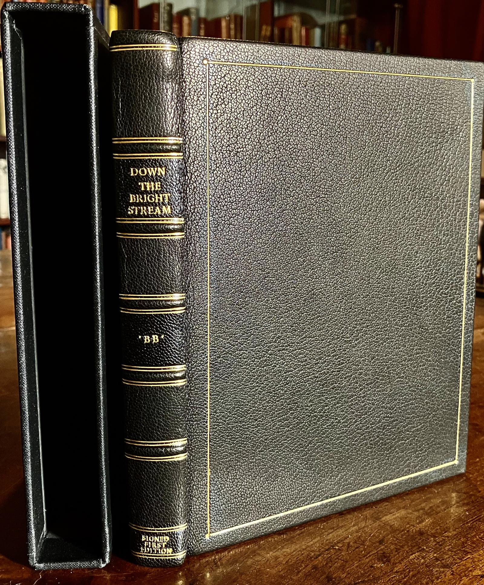 1948 BB Signed 1st Ed Down the Bright Stream Full Leather Binding + Slipcase (1 of 5) 1948 BB Signed 1st Ed Down the Bright Stream Full Leather Binding + Slipcase (1 of 5)