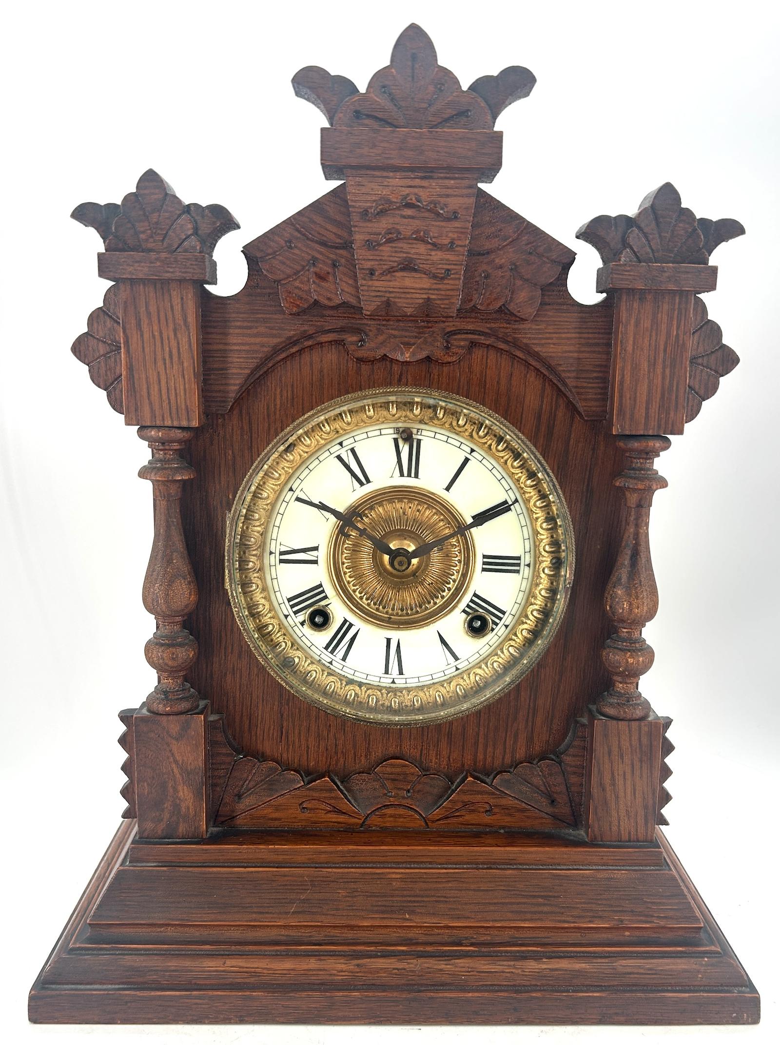 Stunning American Ansonia Bracket Clock ca.1890 (1 of 12)