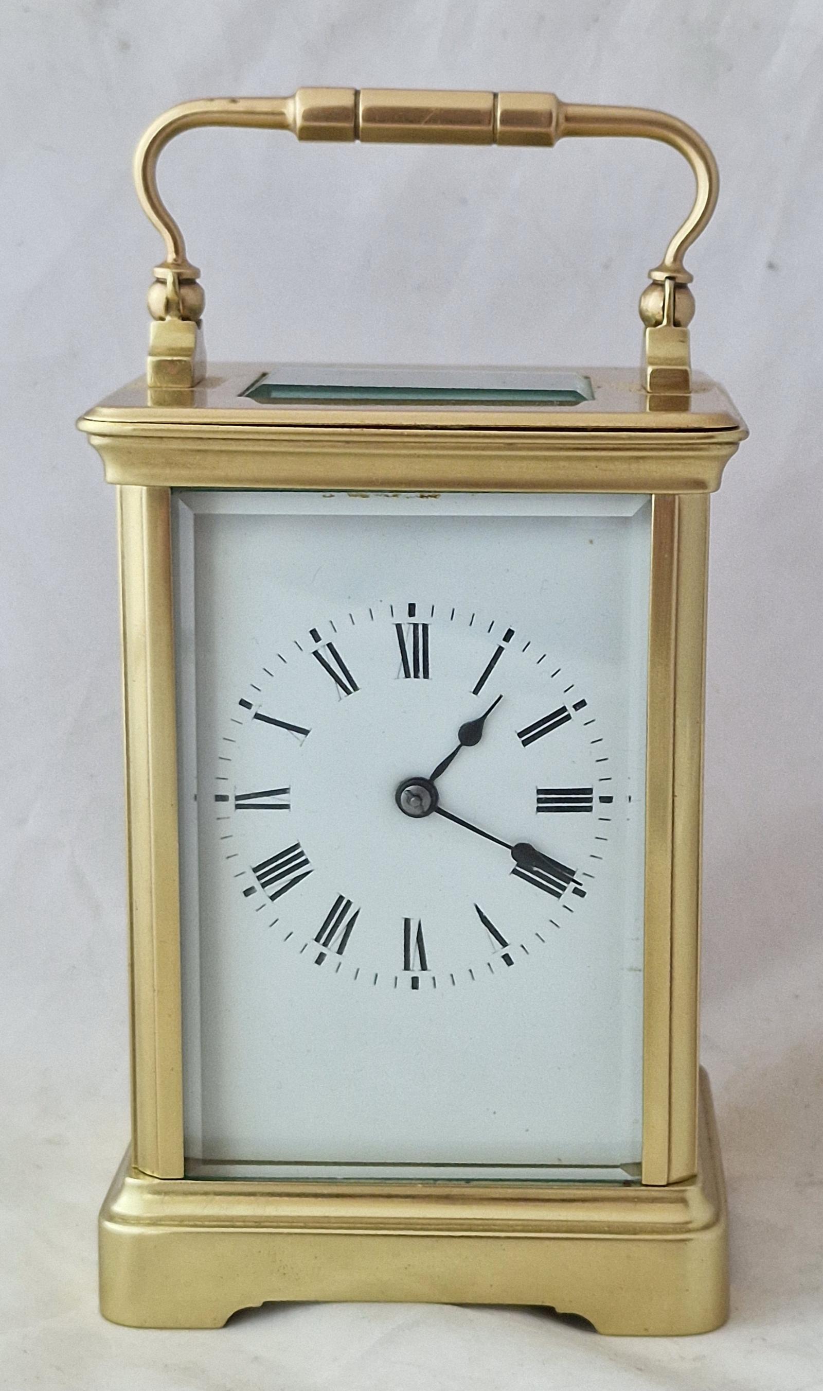 French Brass Mantel Clocks - main image