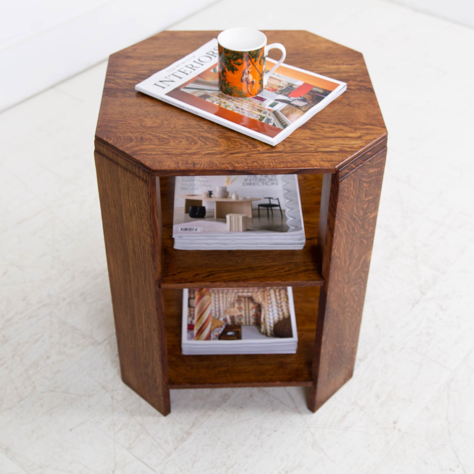 Quality Oak Art Deco Three Tier Side Table By Inglesants C1930 (1 of 13) Quality Oak Art Deco Three Tier Side Table By Inglesants C1930 (1 of 13)