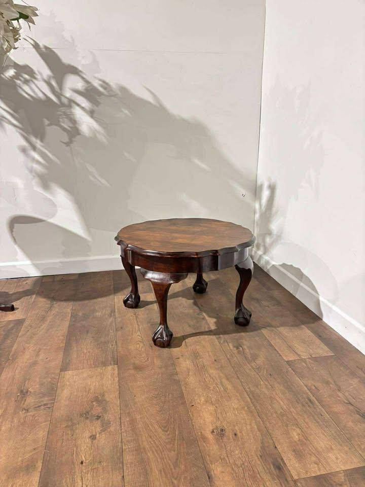 Vintage Mahogany Claw & Ball Coffee Table (1 of 1)