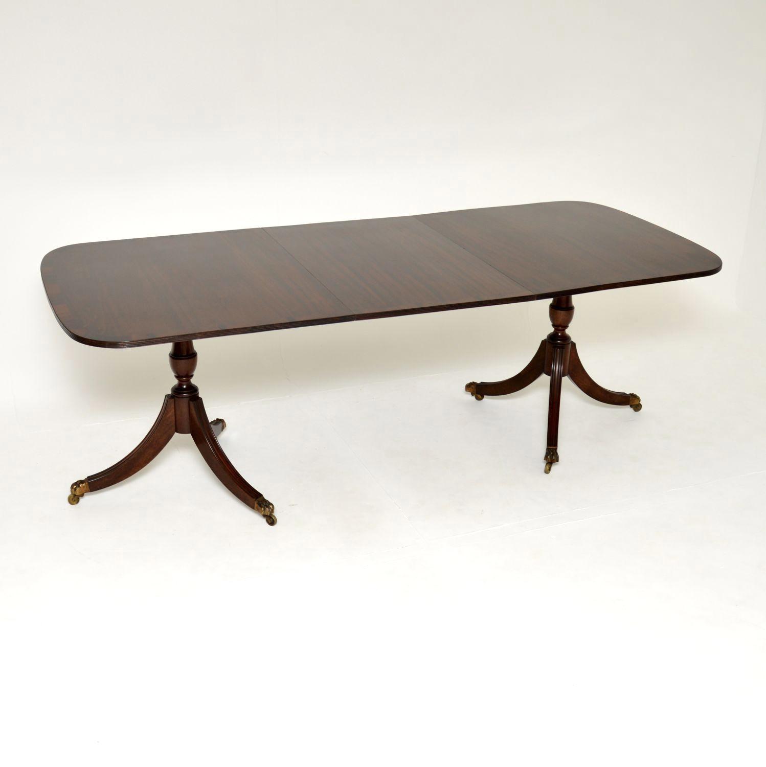 Regency Style Mahogany Extending Dining Table (1 of 13) Regency Style Mahogany Extending Dining Table (1 of 13)