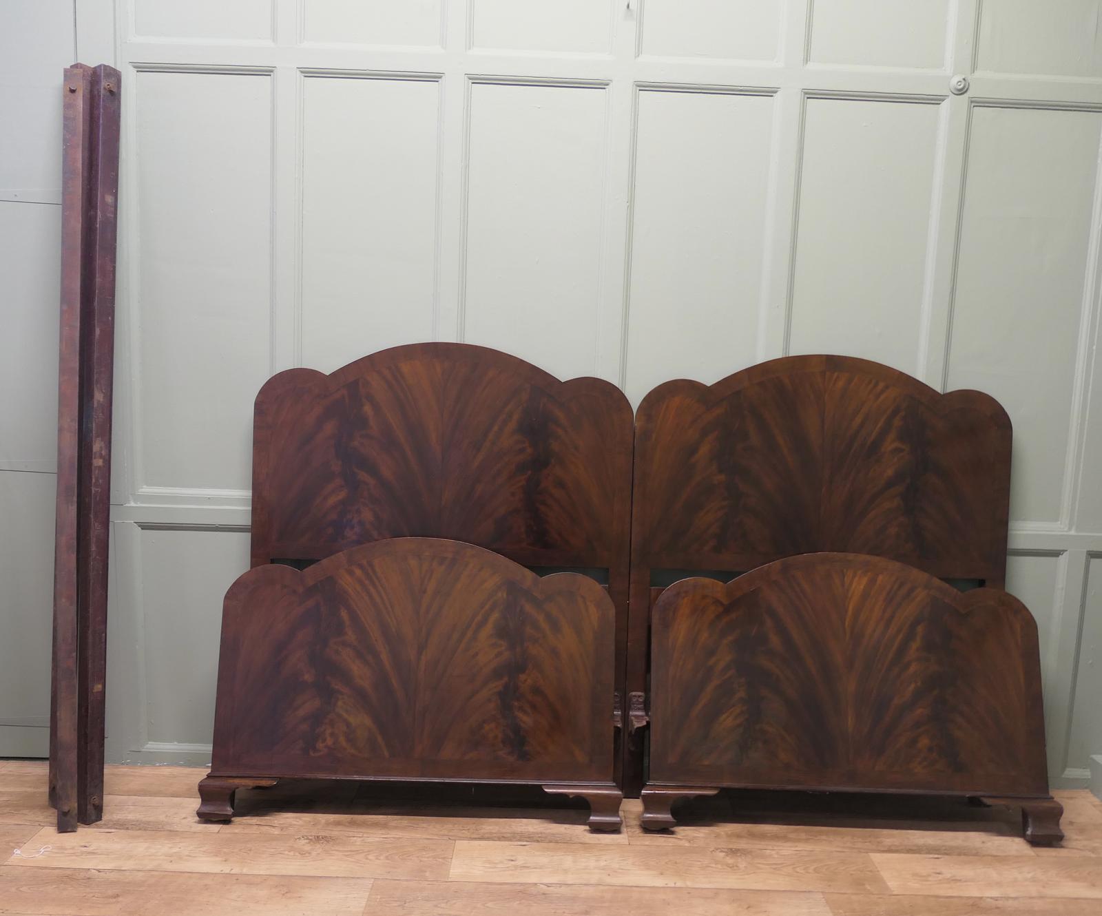 Pair of Art Deco Twin Beds or a Super King Double Bed (1 of 8) Pair of Art Deco Twin Beds or a Super King Double Bed (1 of 8)