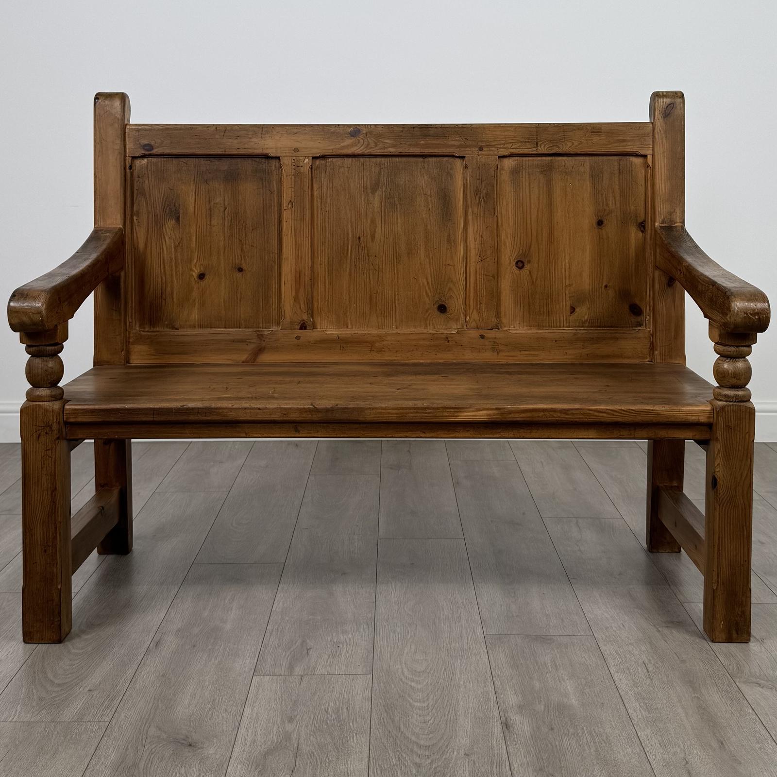 Antique 19th Century Good Quality Pine Bench (1 of 10) Antique 19th Century Good Quality Pine Bench (1 of 10)