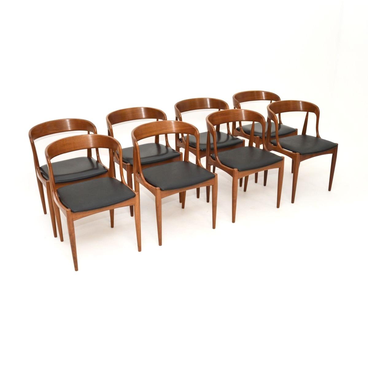 Set of Eight Danish Vintage Teak Dining Chairs by Johannes Andersen (1 of 10) Set of Eight Danish Vintage Teak Dining Chairs by Johannes Andersen (1 of 10)