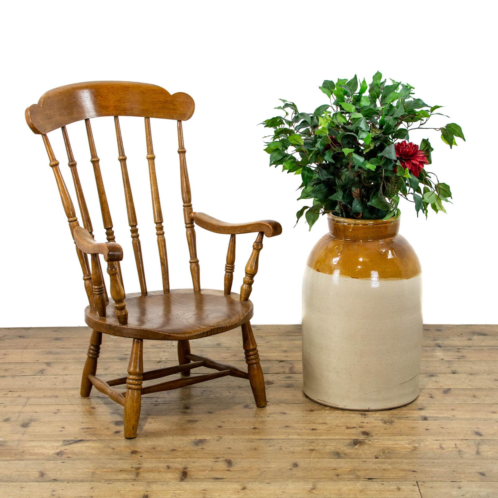 Low Antique Windsor Fireside Armchair (1 of 12) Low Antique Windsor Fireside Armchair (1 of 12)