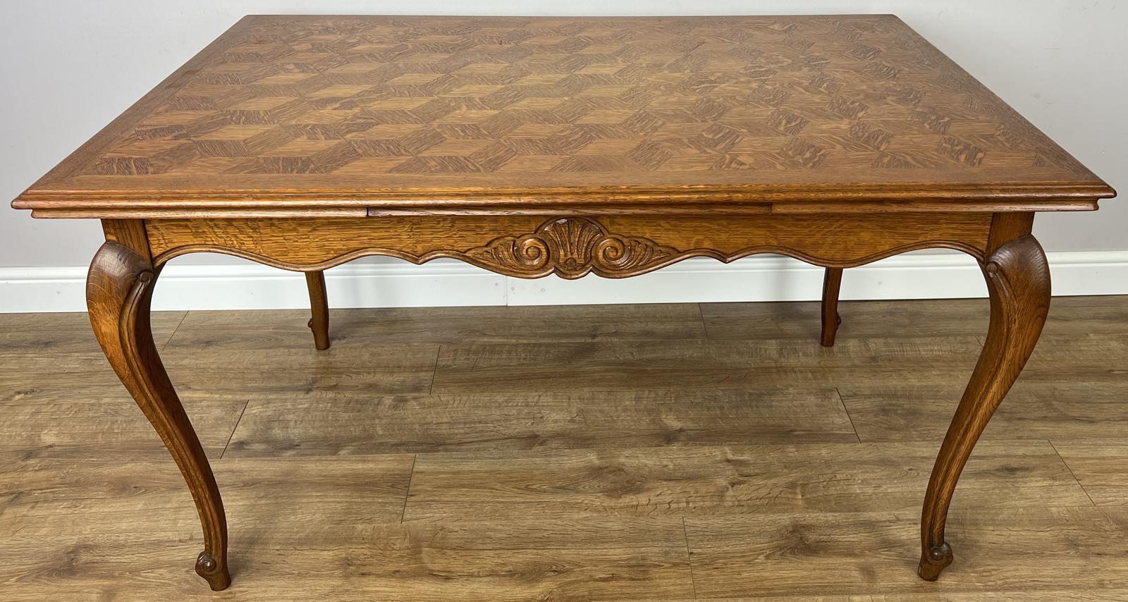 Dining Table Vintage French Oak Extendable Carved Table (1 of 16) Dining Table Vintage French Oak Extendable Carved Table (1 of 16)