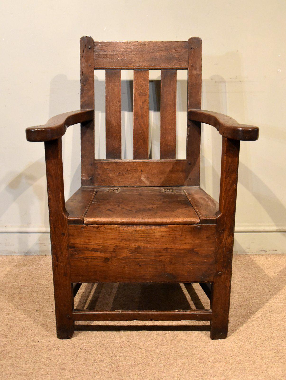 18th Century Box Seat Lambing Chair (1 of 7)