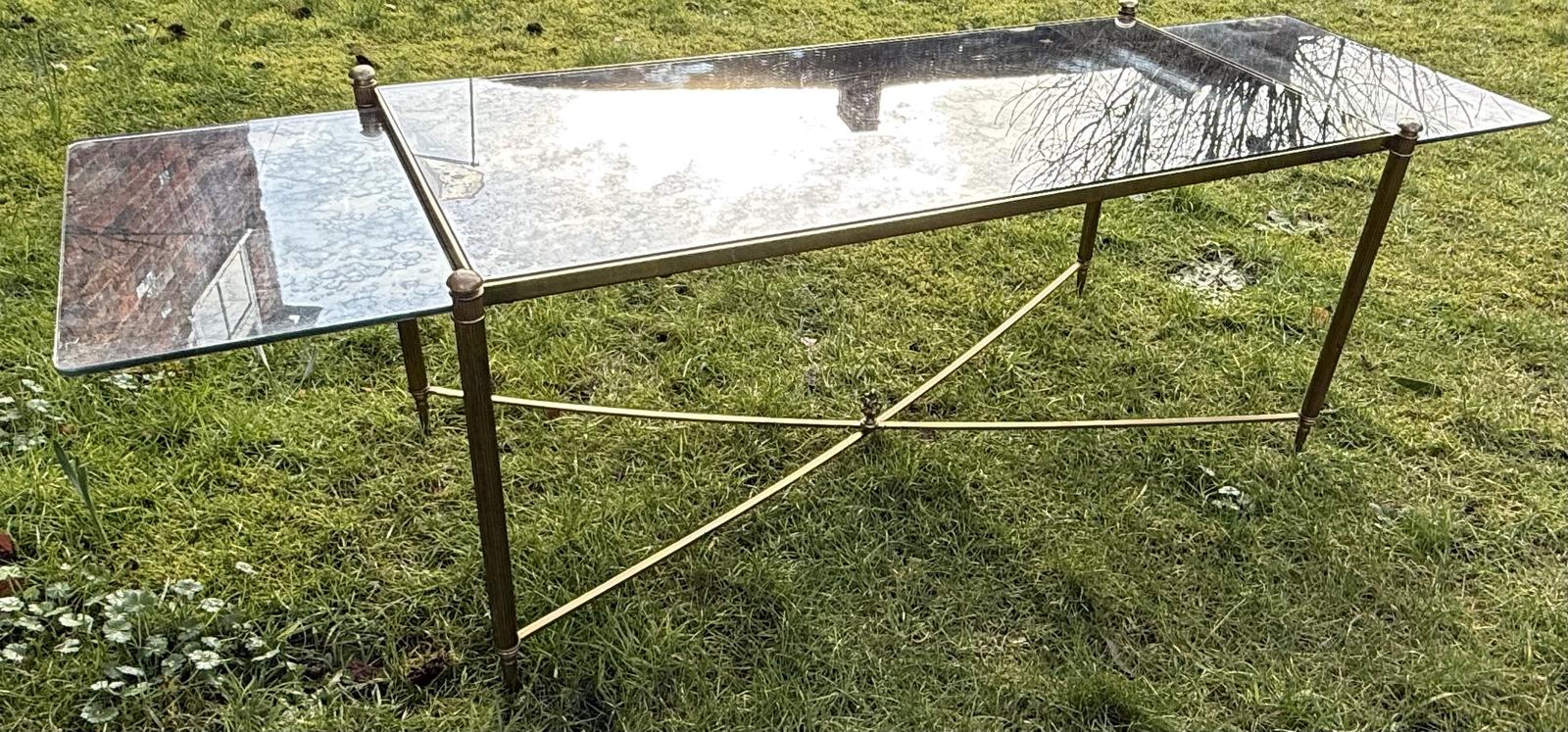 Mid Century Eglomise Glass Coffee Table (1 of 5) Mid Century Eglomise Glass Coffee Table (1 of 5)