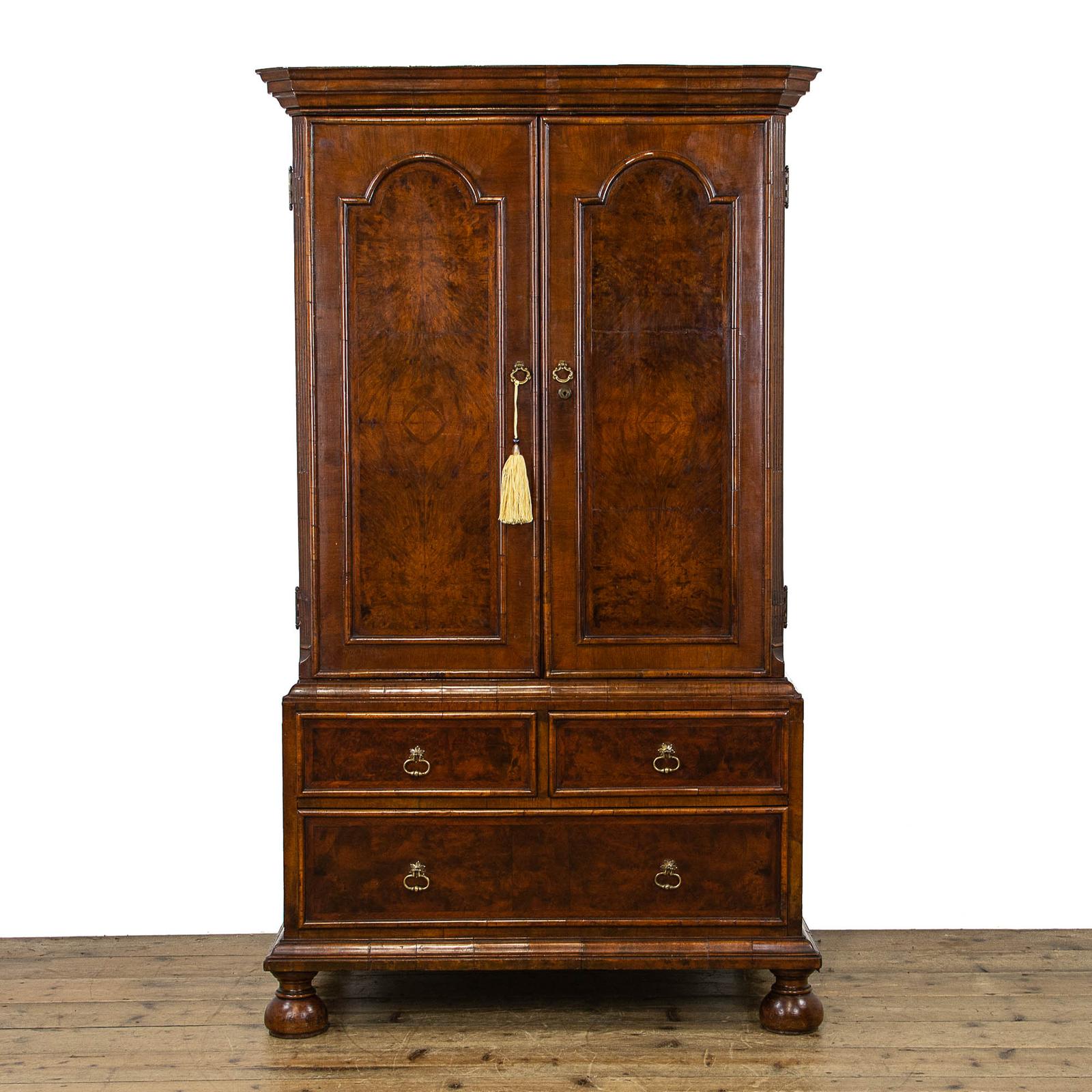 Antique Walnut Cabinet on Chest (1 of 14) Antique Walnut Cabinet on Chest (1 of 14)