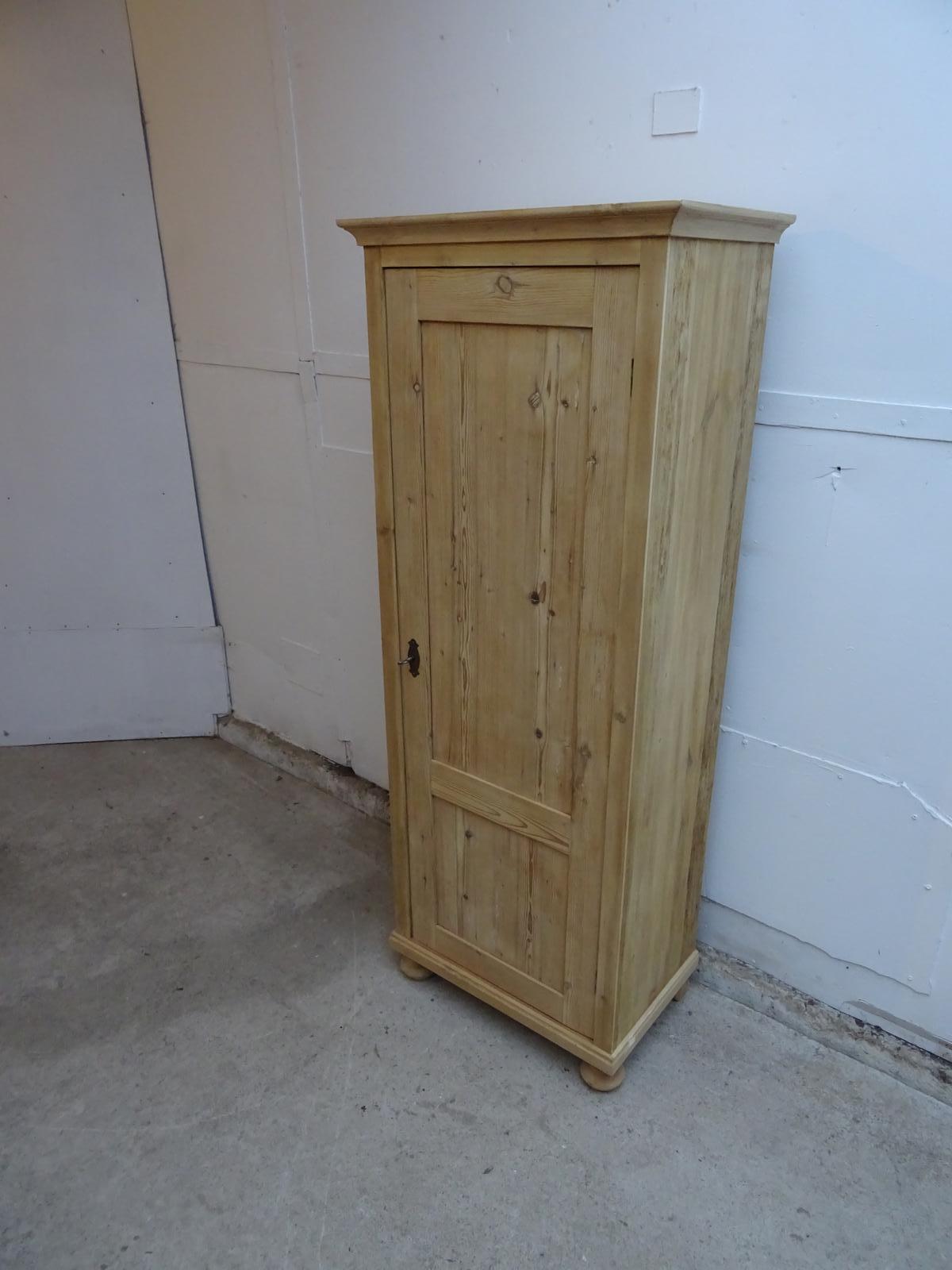 Lovely Antique Pine 1 Door 2 Drawer Kitchen / Storage Cupboard to wax / paint (1 of 9) Lovely Antique Pine 1 Door 2 Drawer Kitchen / Storage Cupboard to wax / paint (1 of 9)