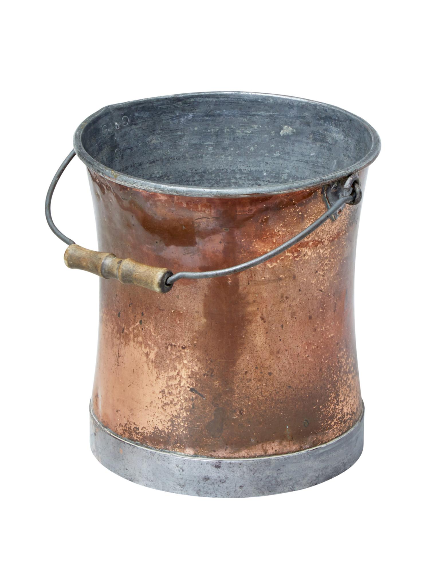 Late 19th Century Arts & Crafts Copper Bucket (1 of 5)