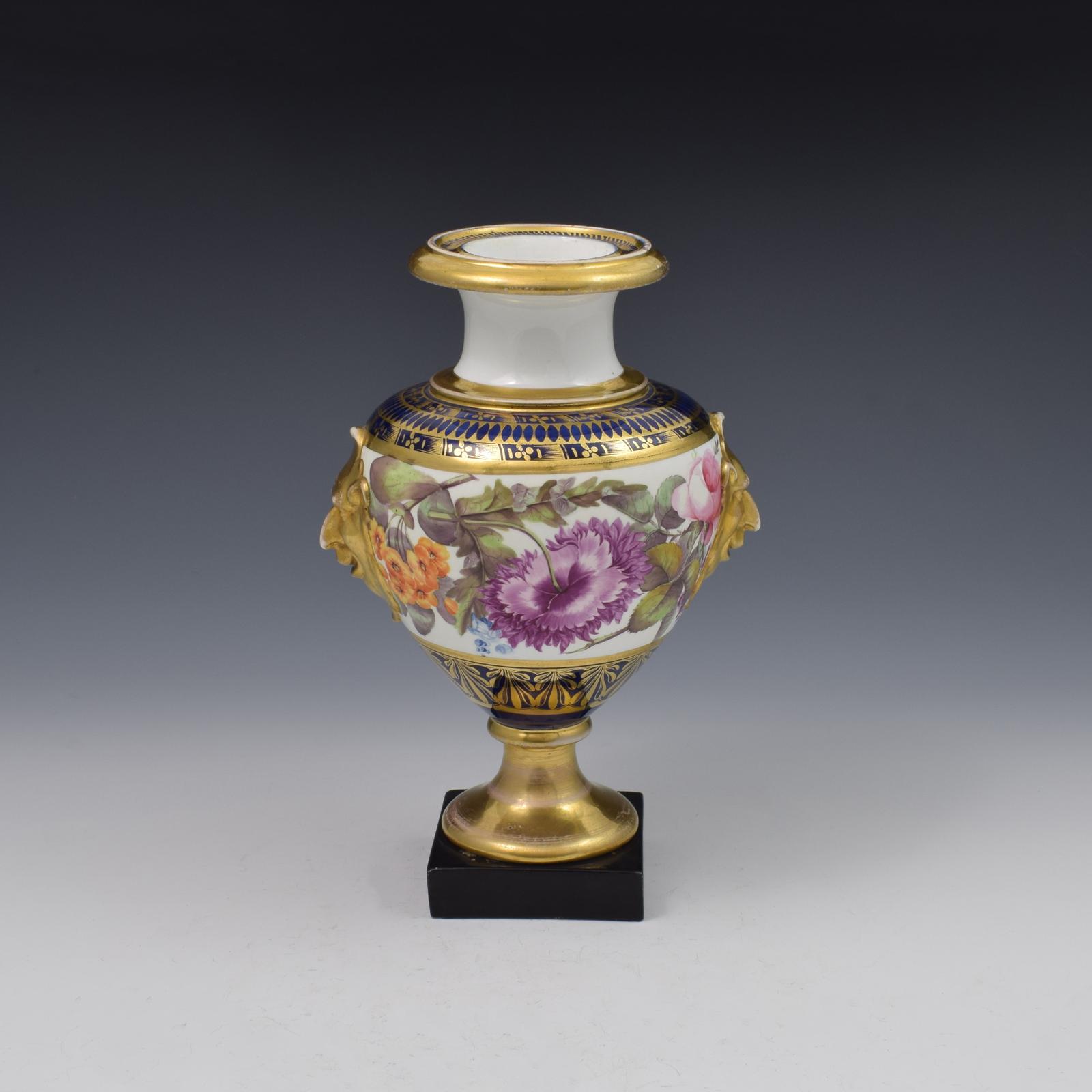 Fine Georgian Chamberlain Worcester Porcelain Vase c.1815 (1 of 11)