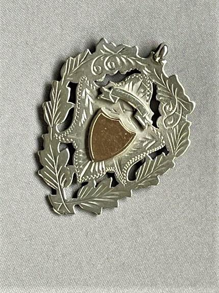 Superb Quality Edwardian Silver & Gold Fob (1 of 4) Superb Quality Edwardian Silver & Gold Fob (1 of 4)