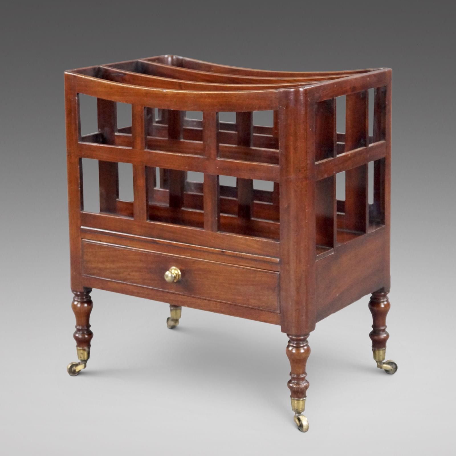 Georgian Canterbury in Cuban Mahogany (1 of 5) Georgian Canterbury in Cuban Mahogany (1 of 5)