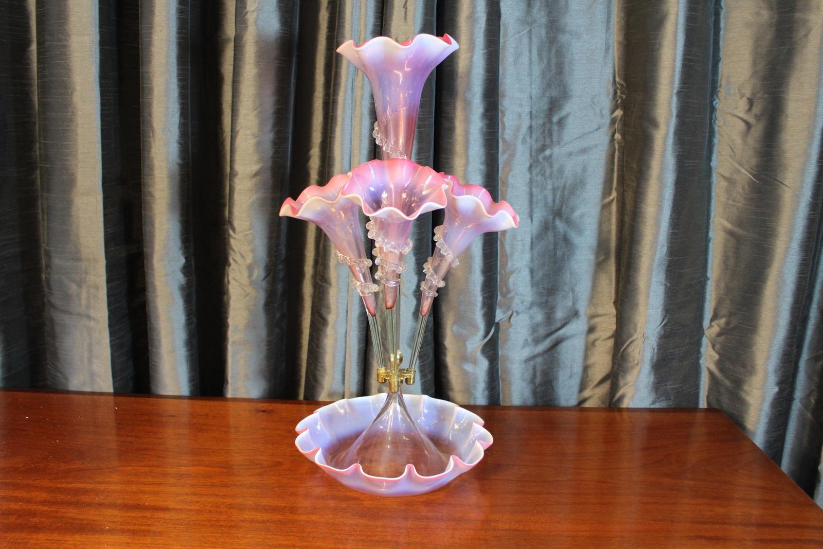 Antique Glass Epergne (1 of 6)