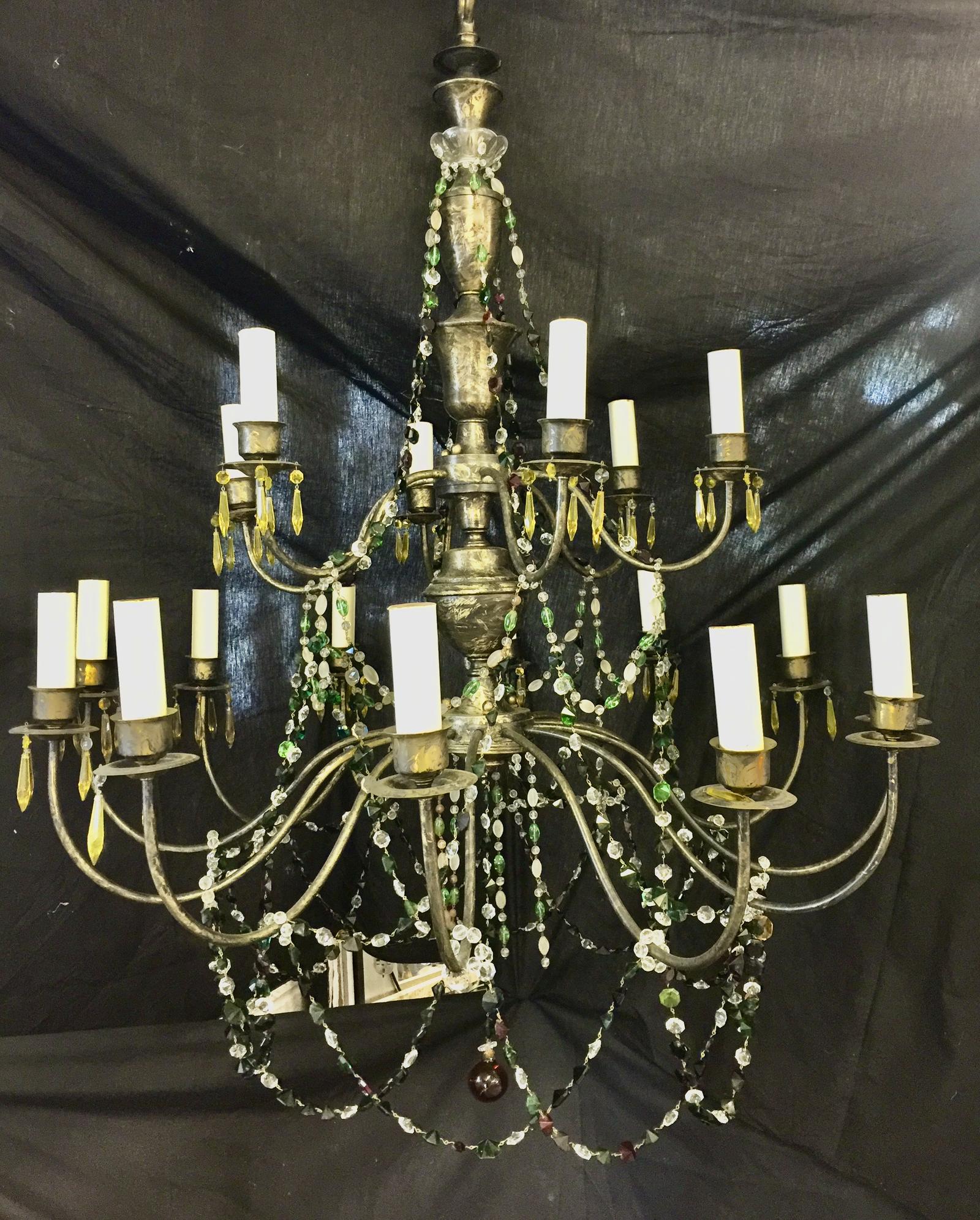 Large 18 Light American Martin Aircraft Corporation Chandelier (1 of 14)