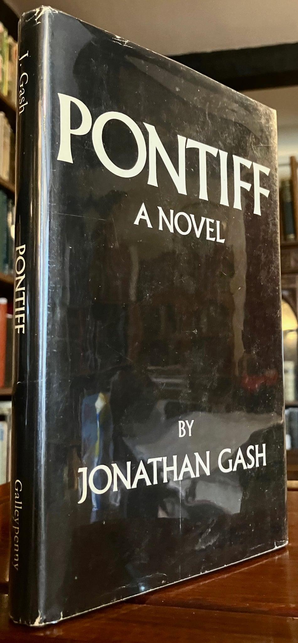 1971 Pontiff Novel by Jonathan Gash Rare Inscribed 1st Edition Author of Lovejoy (1 of 5)