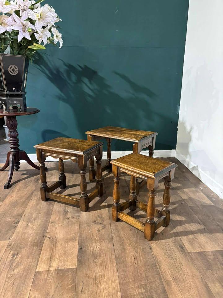 Dark Oak Nest of Tables (1 of 12)