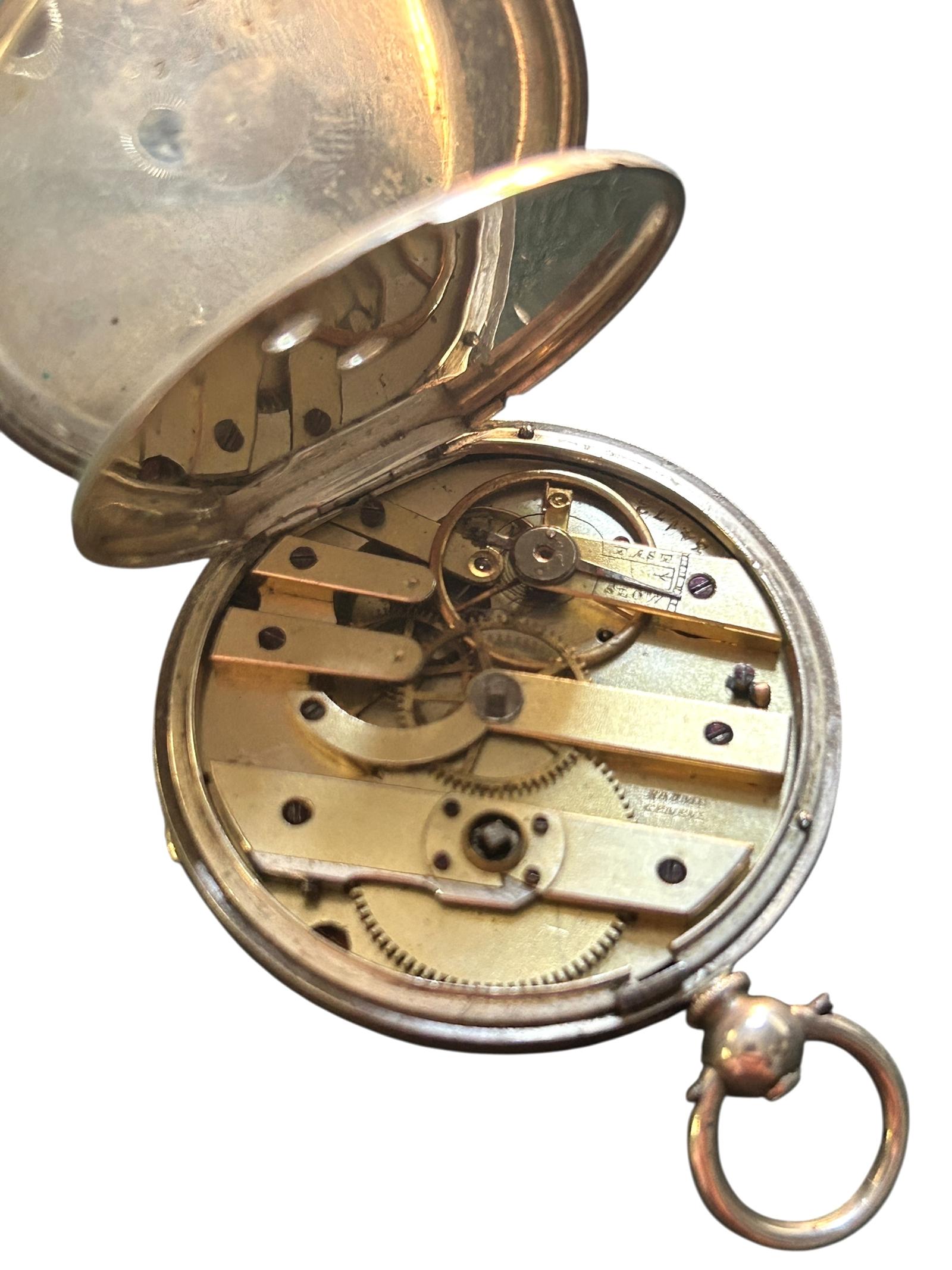 Vintage Baume Geneve Solid Silver Open Face Pocket Watch 44mm Key Wind RUNNING (1 of 6) Vintage Baume Geneve Solid Silver Open Face Pocket Watch 44mm Key Wind RUNNING (1 of 6)