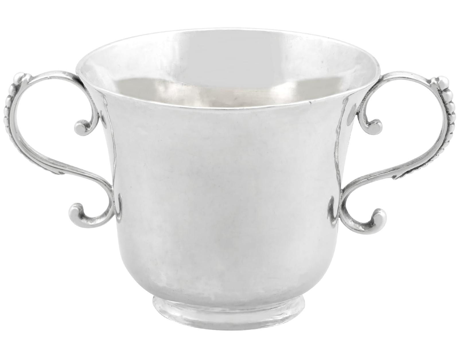 Antique Channel Islands Silver Porringer Circa 1810 (1 of 9) Antique Channel Islands Silver Porringer Circa 1810 (1 of 9)