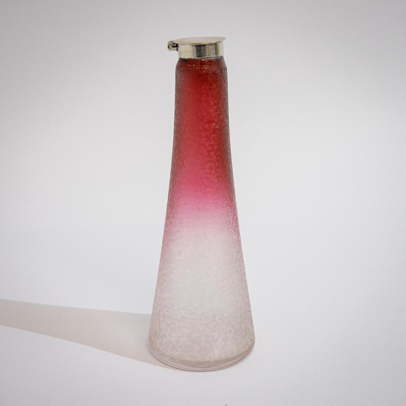 Rare Hukin & Heath Glass Liqueur Bottle (1 of 7)