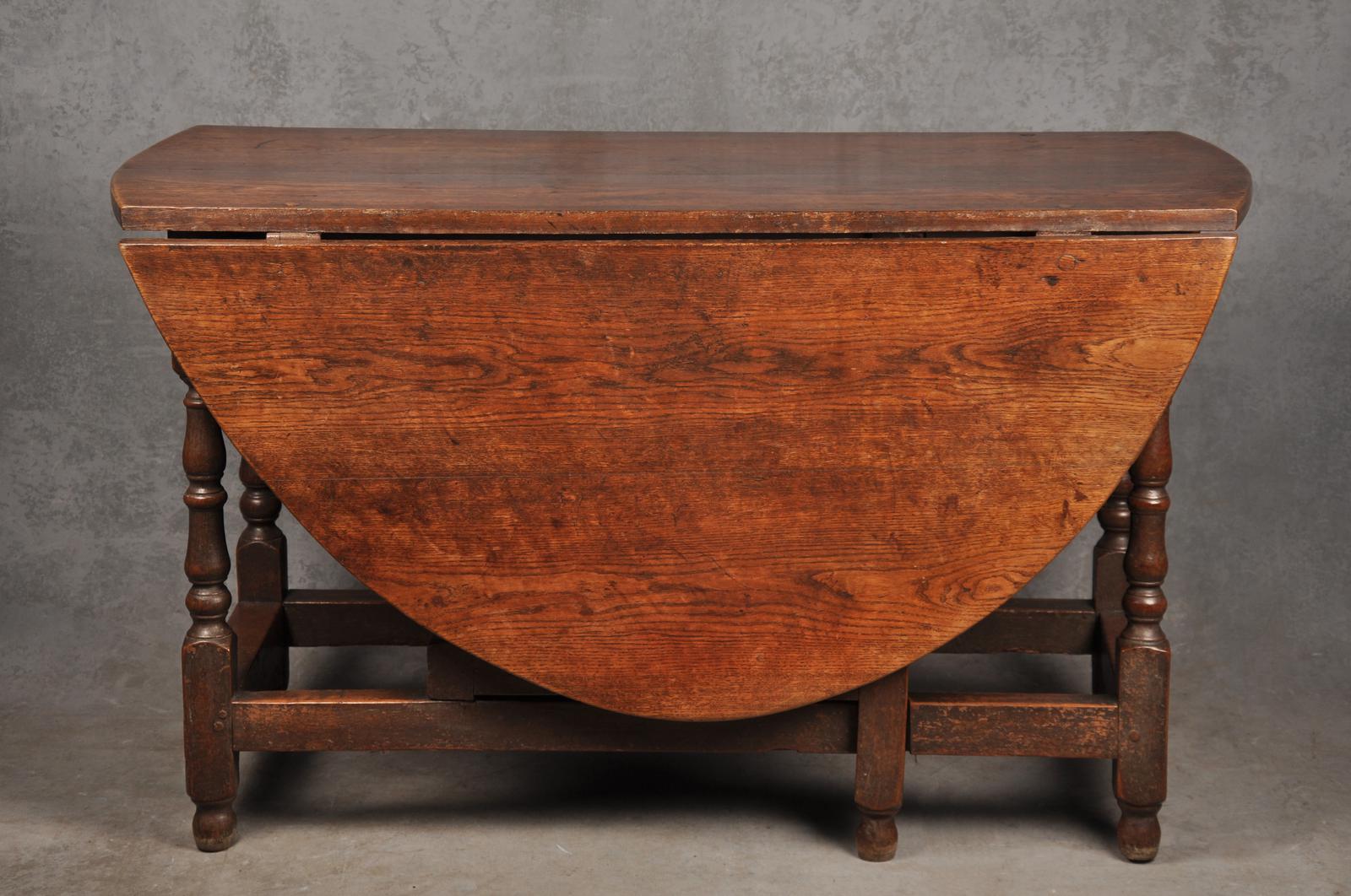 17th Century Oak Gateleg Table (1 of 8)