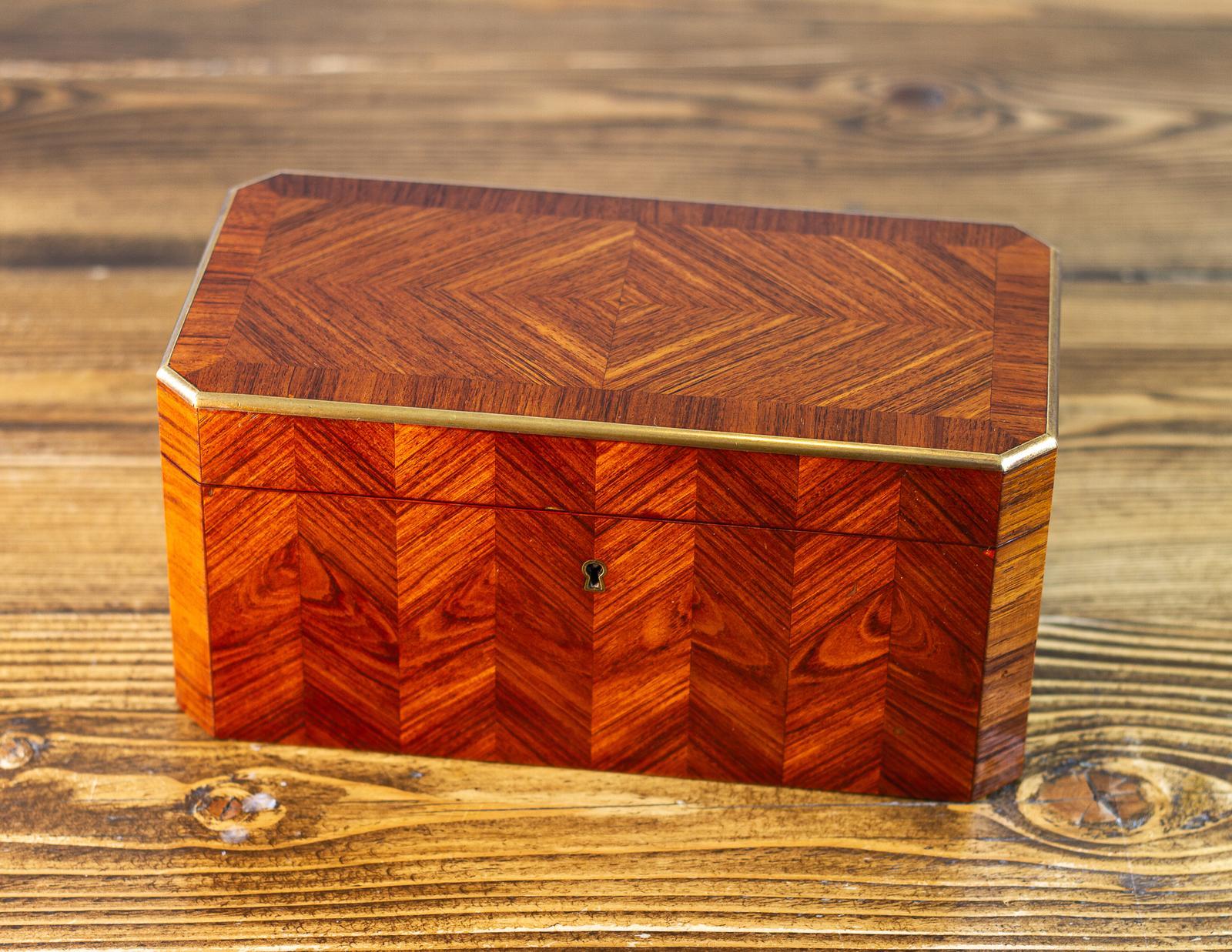 Kingwood Tea Caddy 1870 (1 of 13) Kingwood Tea Caddy 1870 (1 of 13)