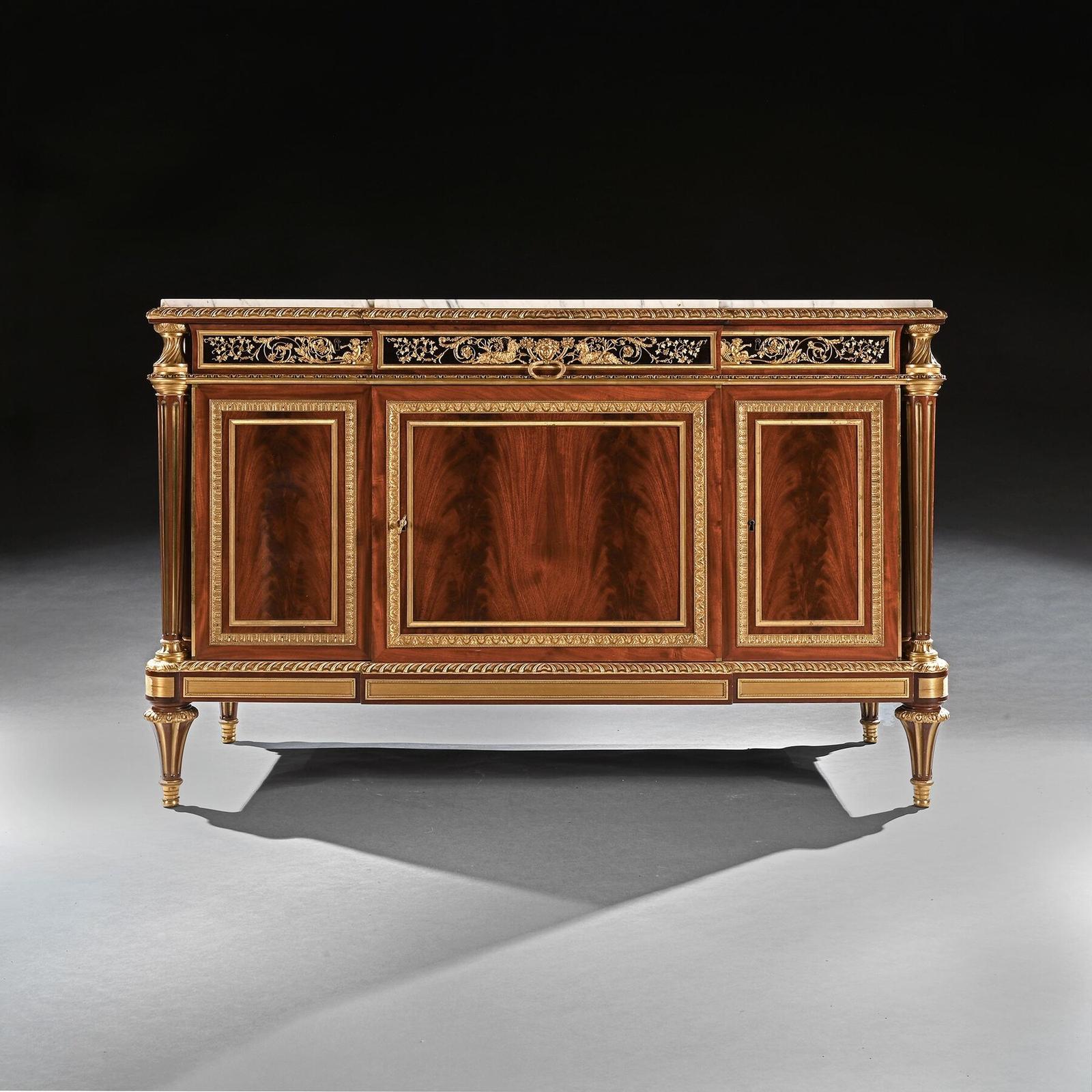 An Important 19th Century French Henry Dasson Commode in the Louis XVI Style After the Model by Weisweiler (1 of 10)