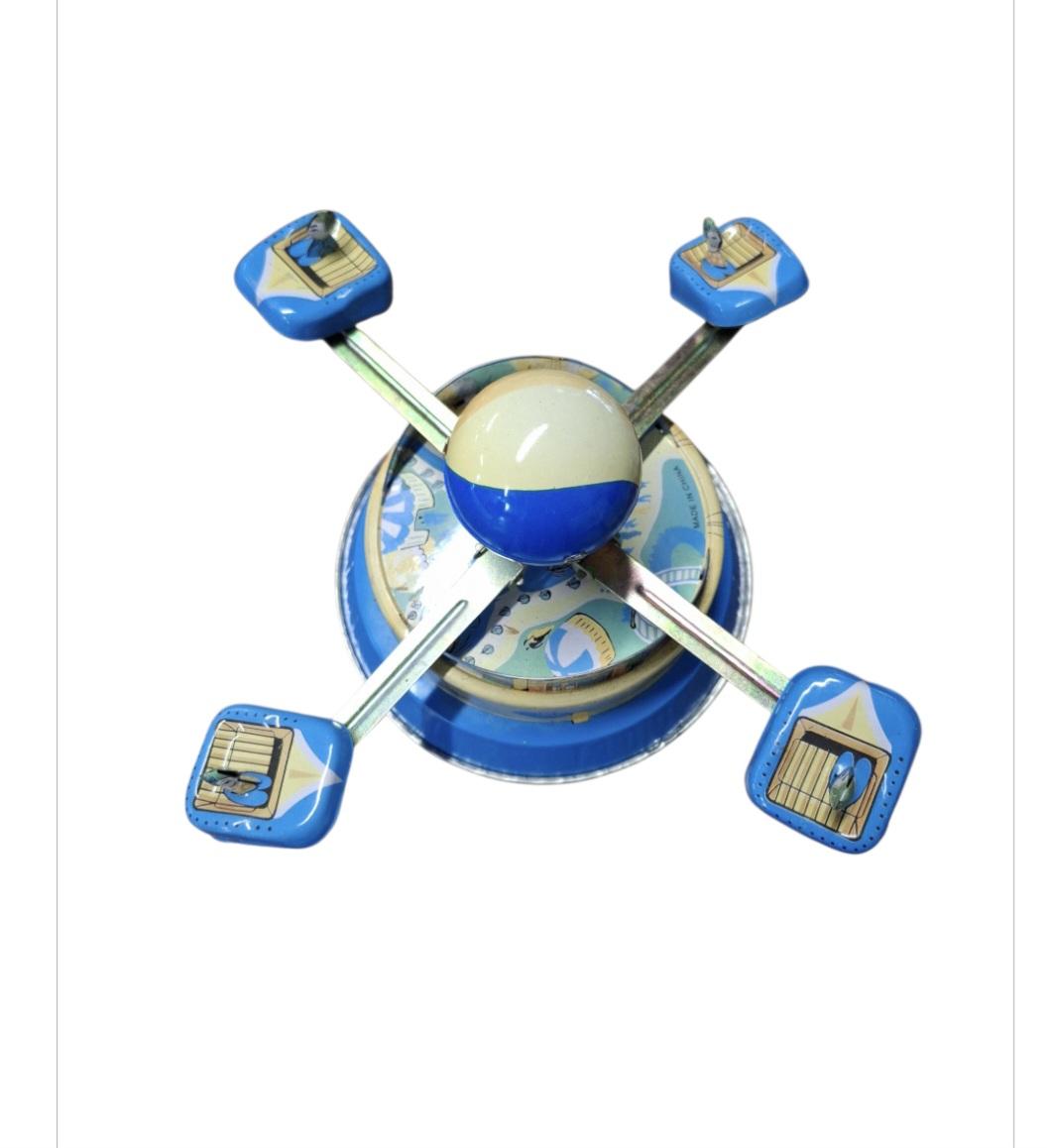 Retro Novelty Tin Mechanical Desk Fair Ground Ride (1 of 2)