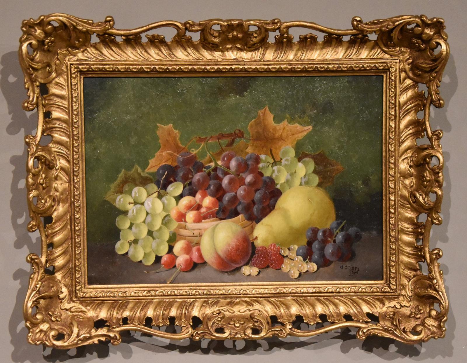 Oil Painting by George Crisp B.A "Summer Fruits" (1 of 5) Oil Painting by George Crisp B.A "Summer Fruits" (1 of 5)