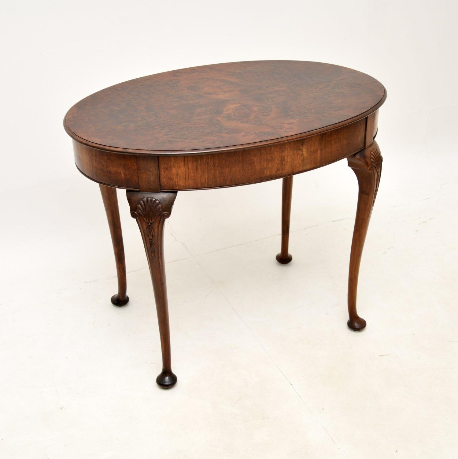 Antique Burr Walnut Occasional Table (1 of 8) Antique Burr Walnut Occasional Table (1 of 8)