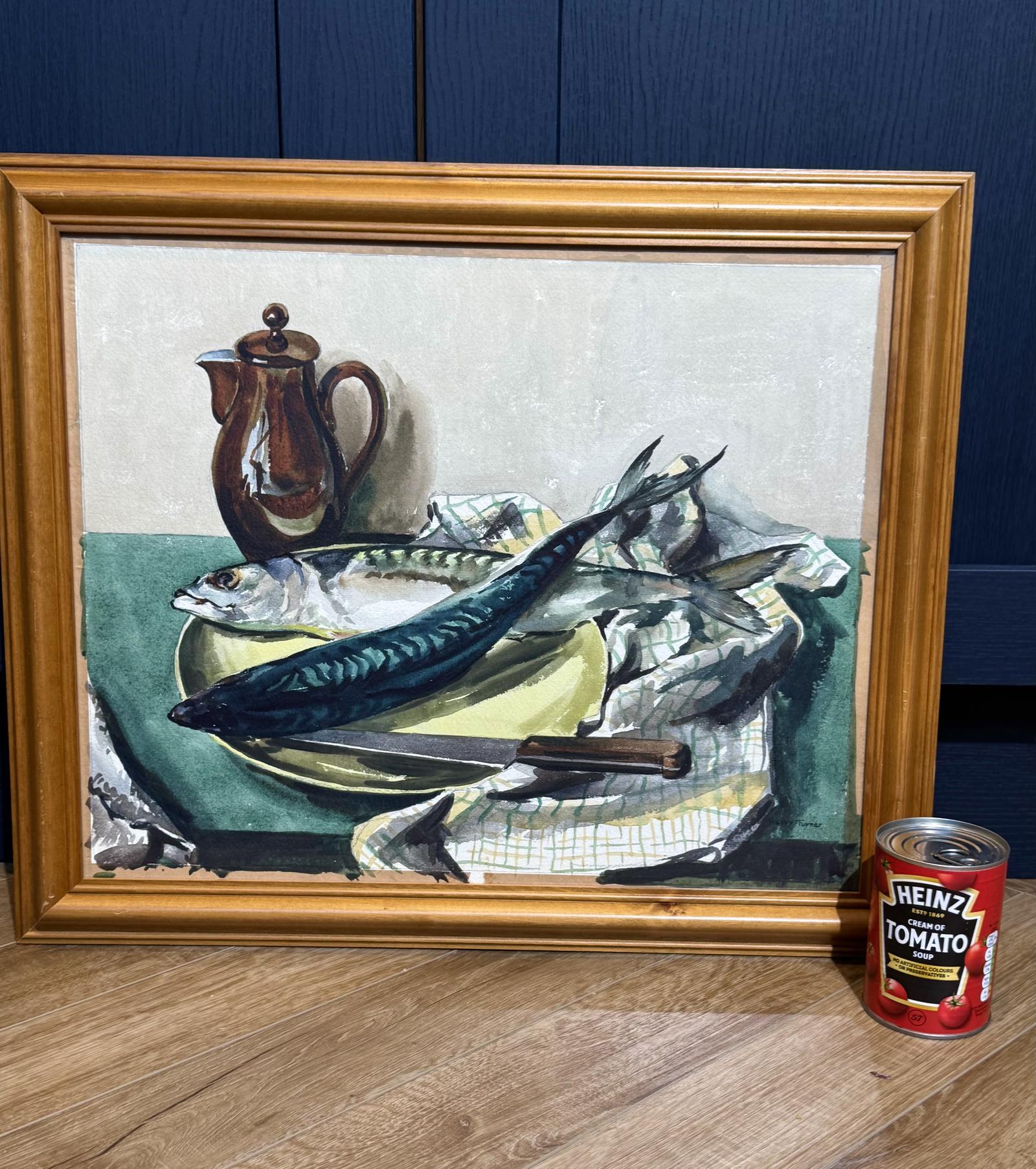 Watercolour by Harry Turner (1908-2009) (1 of 3) Watercolour by Harry Turner (1908-2009) (1 of 3)