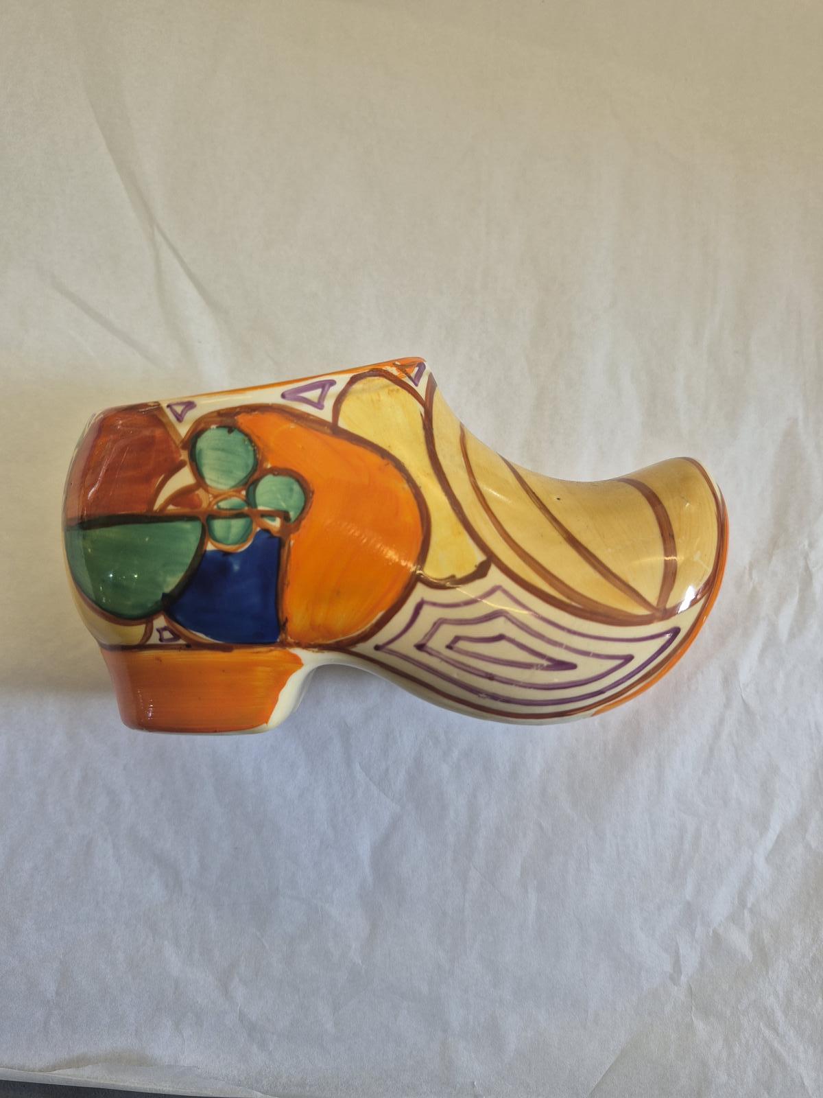 Clarice Cliff Clog #2 1930s (1 of 6)