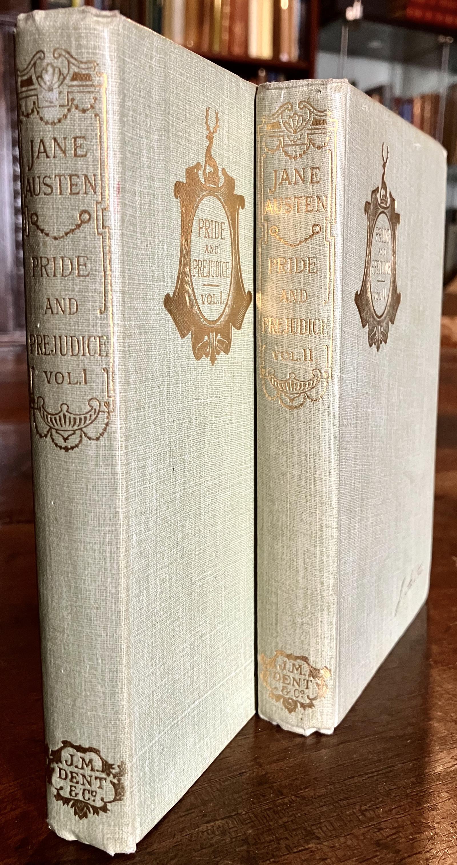1902 Pride & Prejudice a Novel by Jane Austen Illustrated Scarce 2 X Volume Set (1 of 4) 1902 Pride & Prejudice a Novel by Jane Austen Illustrated Scarce 2 X Volume Set (1 of 4)