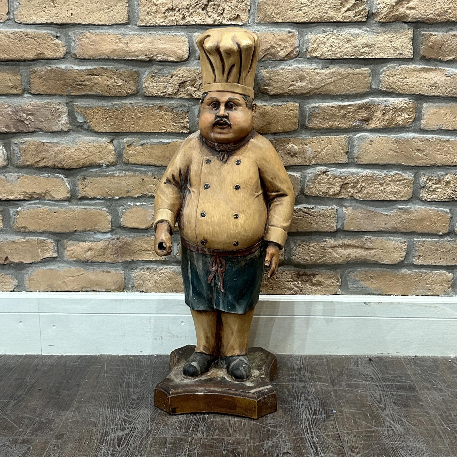 1960s Chef Display Statue (1 of 6) 1960s Chef Display Statue (1 of 6)