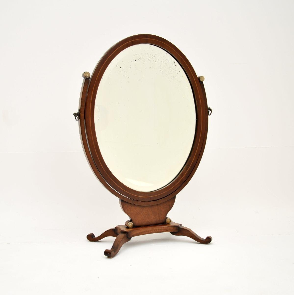 Antique Georgian Period Mahogany Vanity Mirror (1 of 6) Antique Georgian Period Mahogany Vanity Mirror (1 of 6)