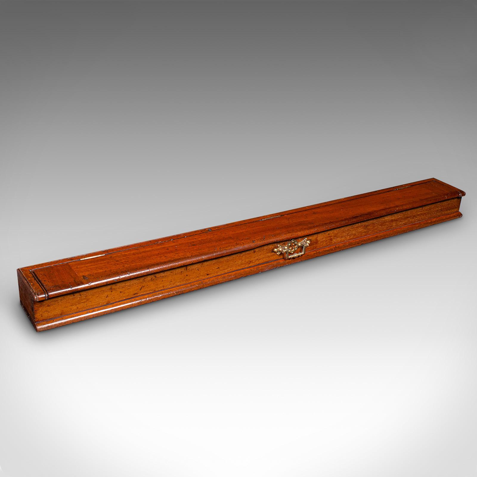 Antique Naval Architect's Desk Tidy, English, Executive Organiser, Victorian (1 of 12)