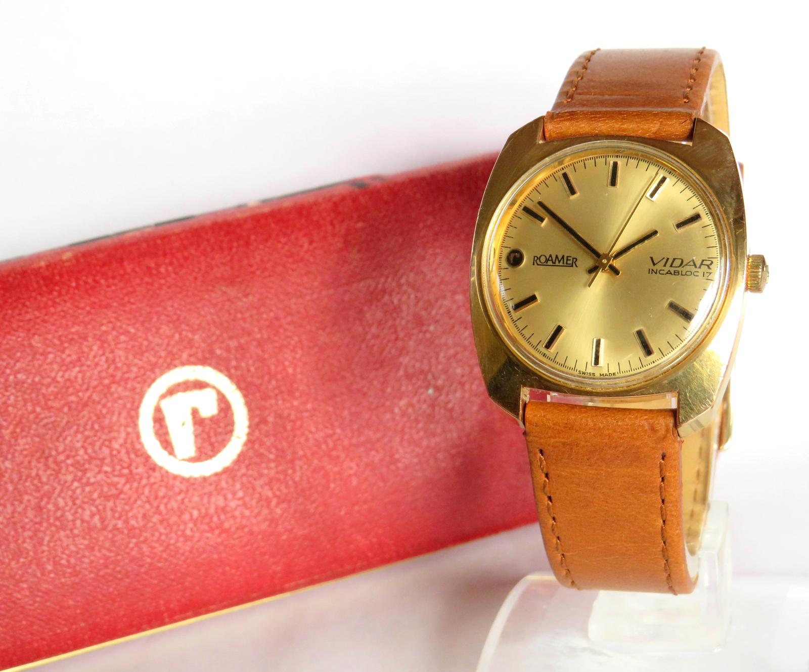 Watch: Gents 1970s Roamer Vidar Wrist Watch (1 of 5)