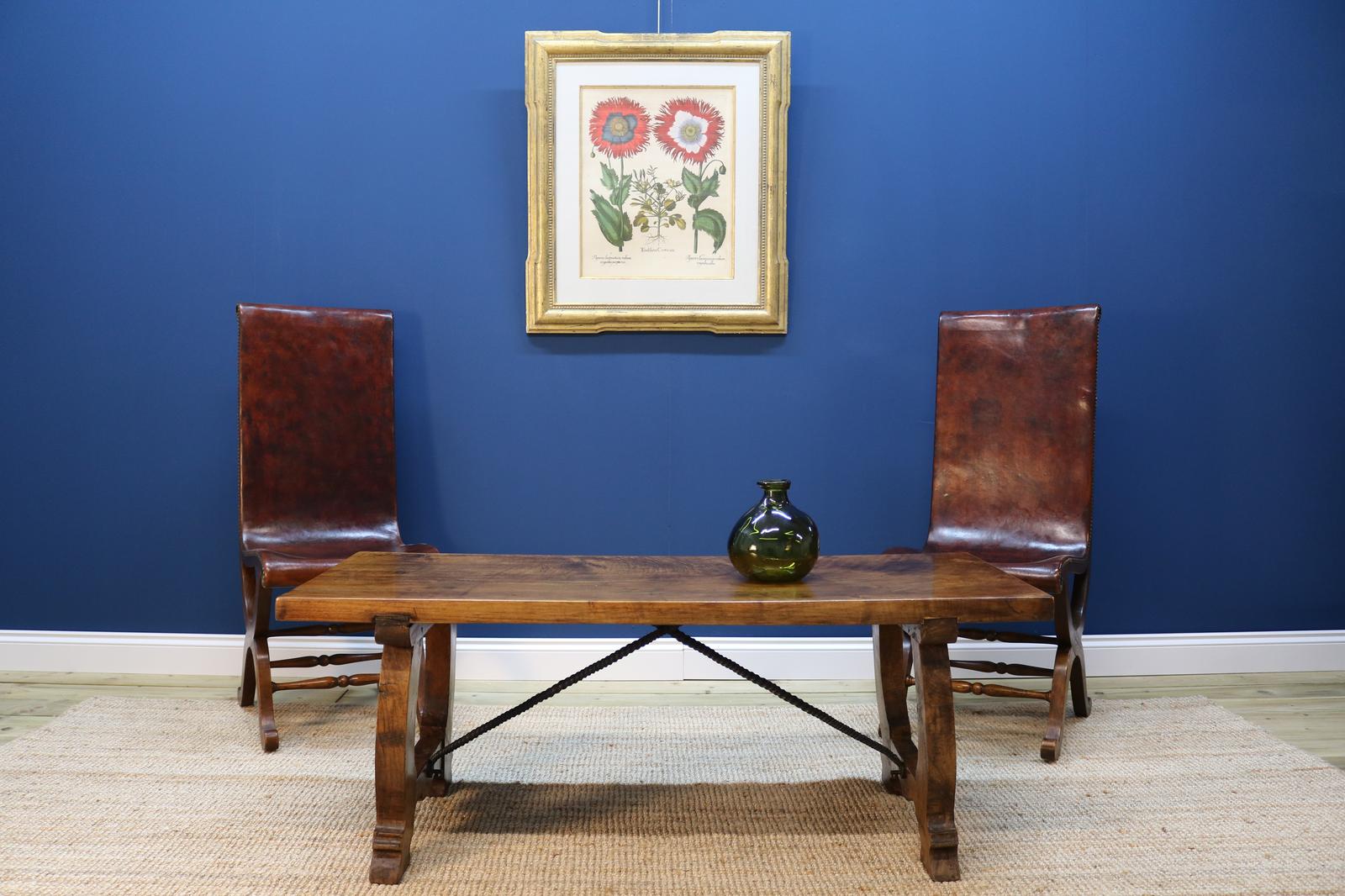 Spanish Oak Walnut Occasional Table (1 of 8) Spanish Oak Walnut Occasional Table (1 of 8)