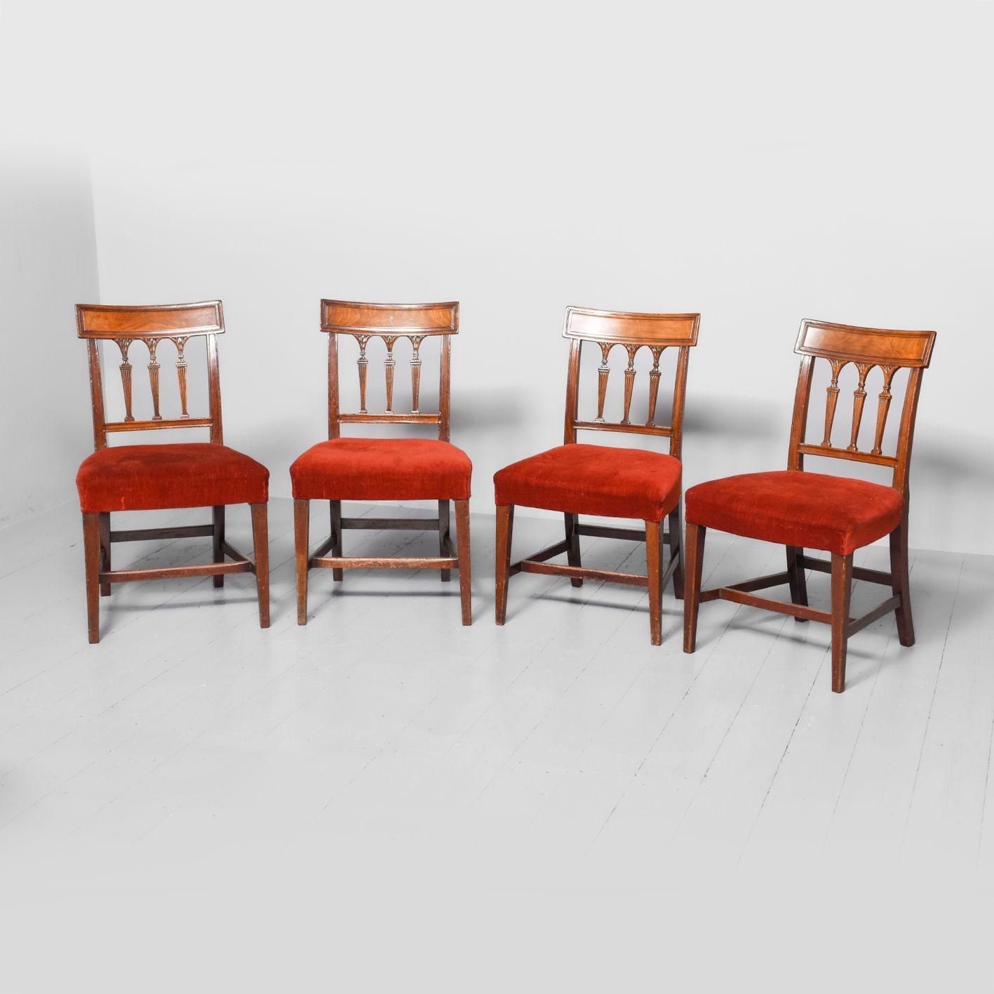 Set of Four Scottish Georgian Dining Chairs (1 of 8) Set of Four Scottish Georgian Dining Chairs (1 of 8)