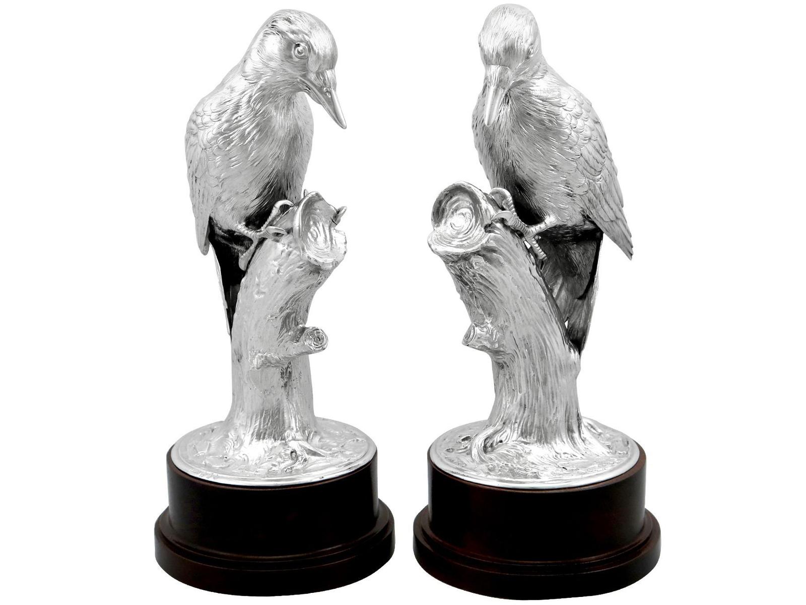 Antique German Sterling Silver Presentation/table Bird Ornaments (1 of 15)