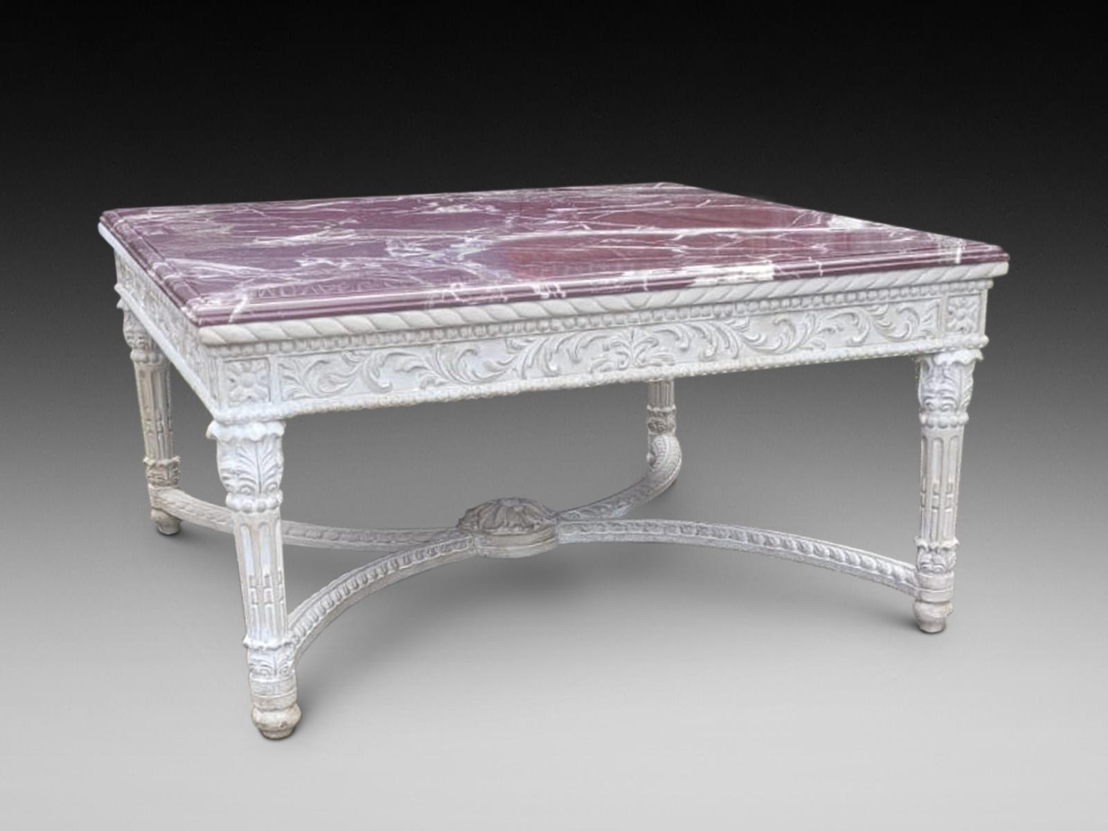 Decorative 20th Century Carved Coffee Table (1 of 4)