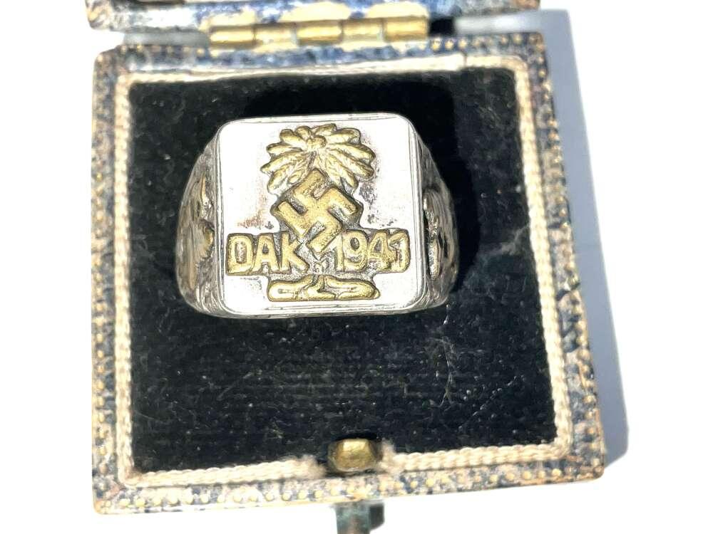 Africa Corps Soldiers Ring Dated 1943 (1 of 9)